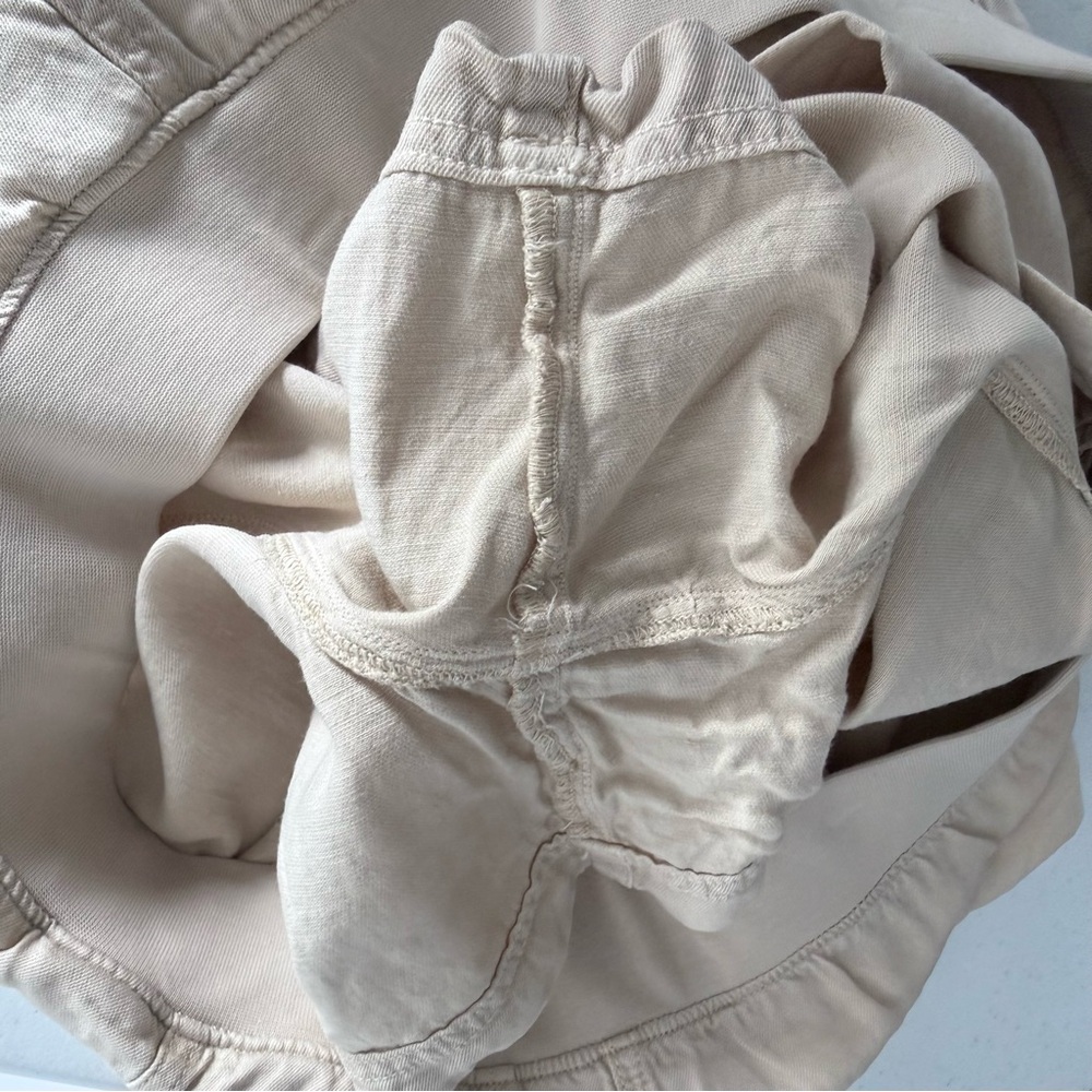 Faherty Arlie Day™ Short 4 in Safari Size L Large Linen Tencel Pull On Style - Picture 10 of 15